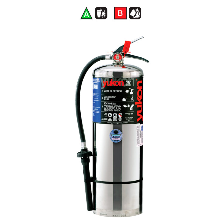 Extintor manual a base de HFC-236-fa bajo presión