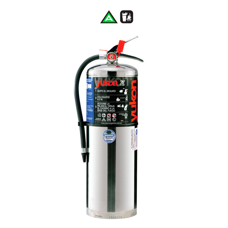 Extintor manual a base de HFC-236-fa bajo presión